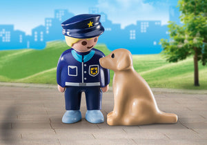 Police Officer with Dog (#70408)*