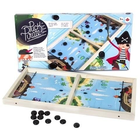 Puck Pirate with Goose Game (2-in-1 wooden game)