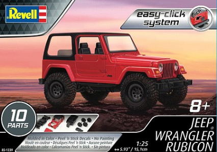 Jeep Wrangler Rubicon ('easy click' 1/25)