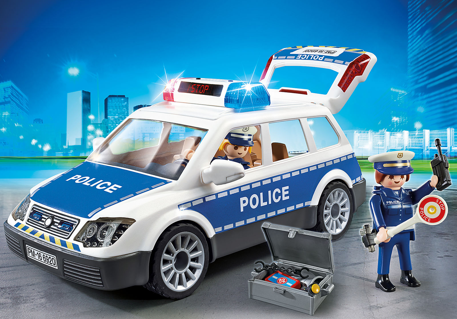 Squad Car with Lights & Sound (#6920)