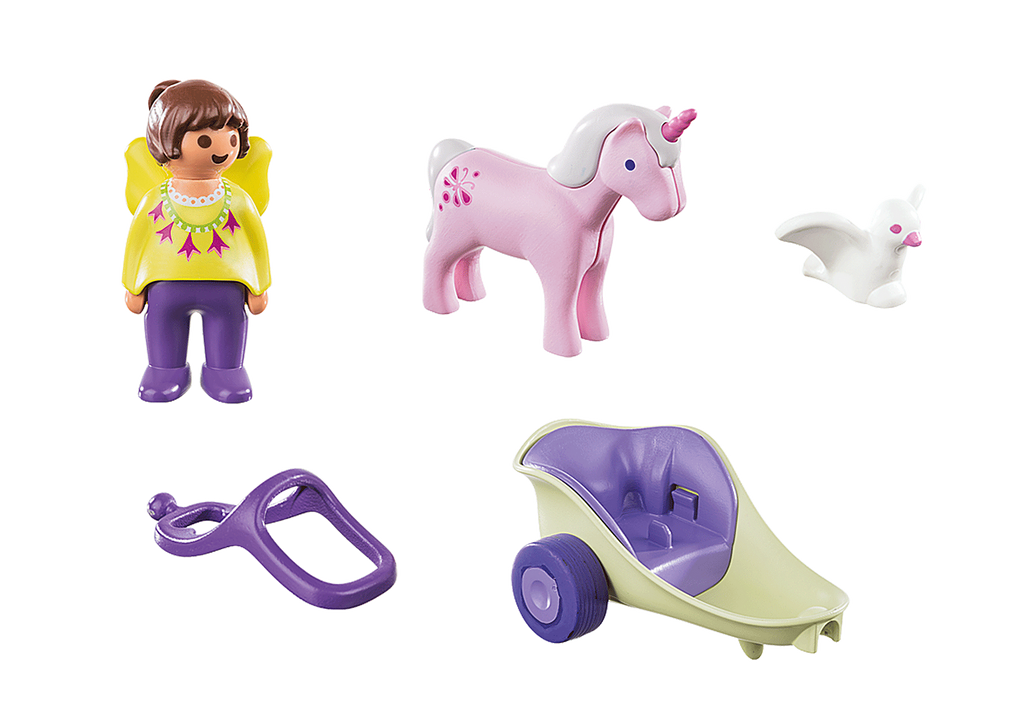 Unicorn Carriage with Fairy 70401 Brighten Up Toys Games