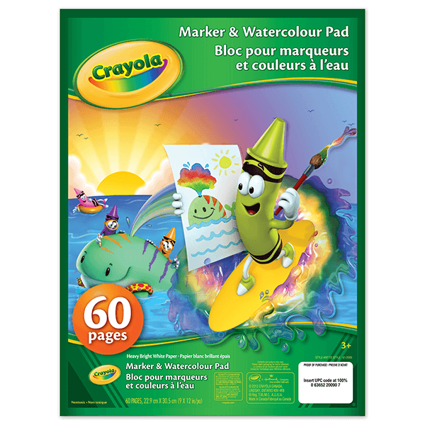 Crayola Marker Watercolour Pad– Brighten Up Toys Games