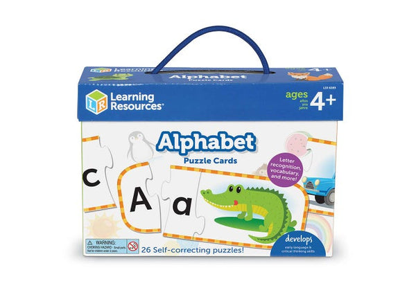 Alphabet Puzzle Cards (upper and lowercase letters)