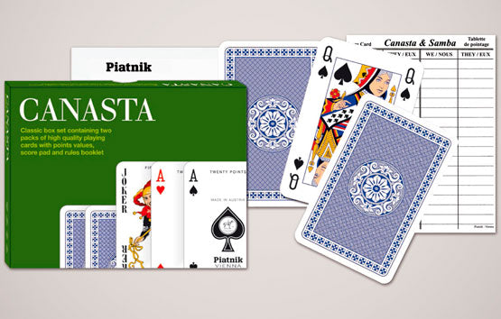 Canasta Cards and Score Piatnik