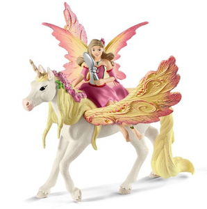 Fairy Feya with Pegasus Unicorn (Schleich #70568)