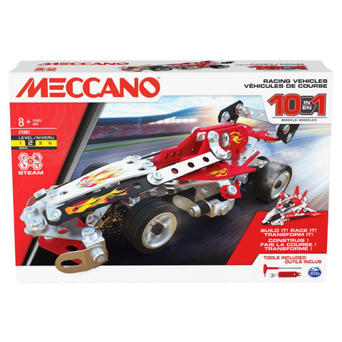Meccano Racing Vehicles 10in1