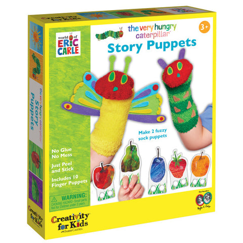 'The Very Hungry Caterpillar' Story Puppets