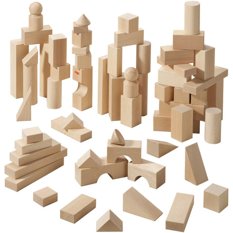 HABA Basic Building Blocks (60 Piece Large Starter Set)