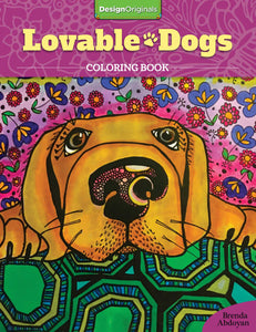 Loveable Dogs Colouring Book