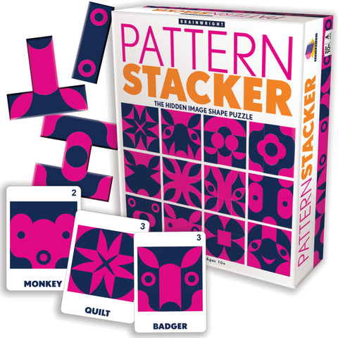 Pattern Stacker: The Hidden Image Shape Puzzle