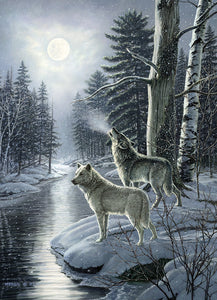 Wolves by Moonlight