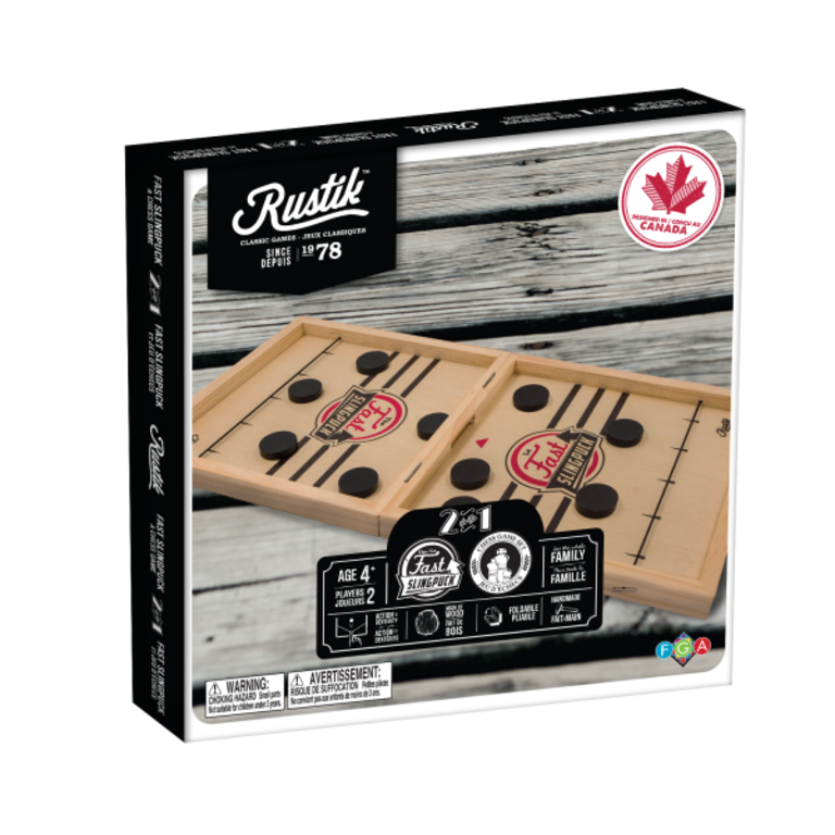 Foldable Chess & Fast Sling Puck 2-in-1 (by Rustik)