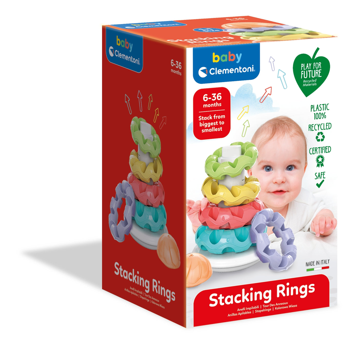 Stacking Rings Tower (Baby Clementoni)