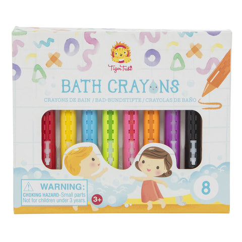 Bath Crayons (8pc, Tiger Tribe)