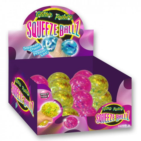 Glitter Squeeze Ballz (Incredible Novelties)